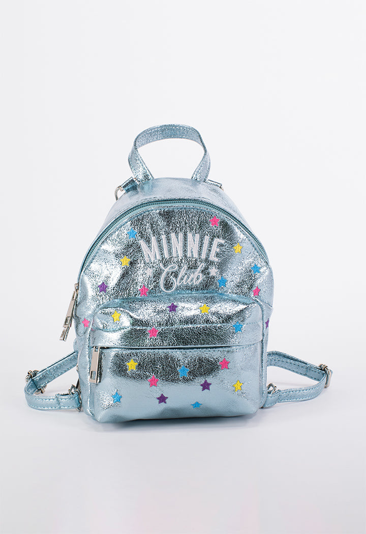 Minnie Club Metallic Backpack