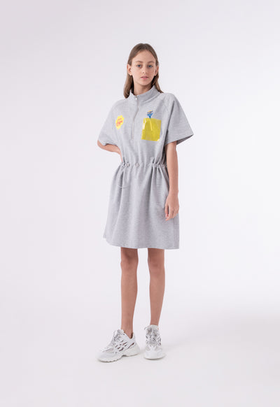 Chupa Chups Drawstring Waist Dress