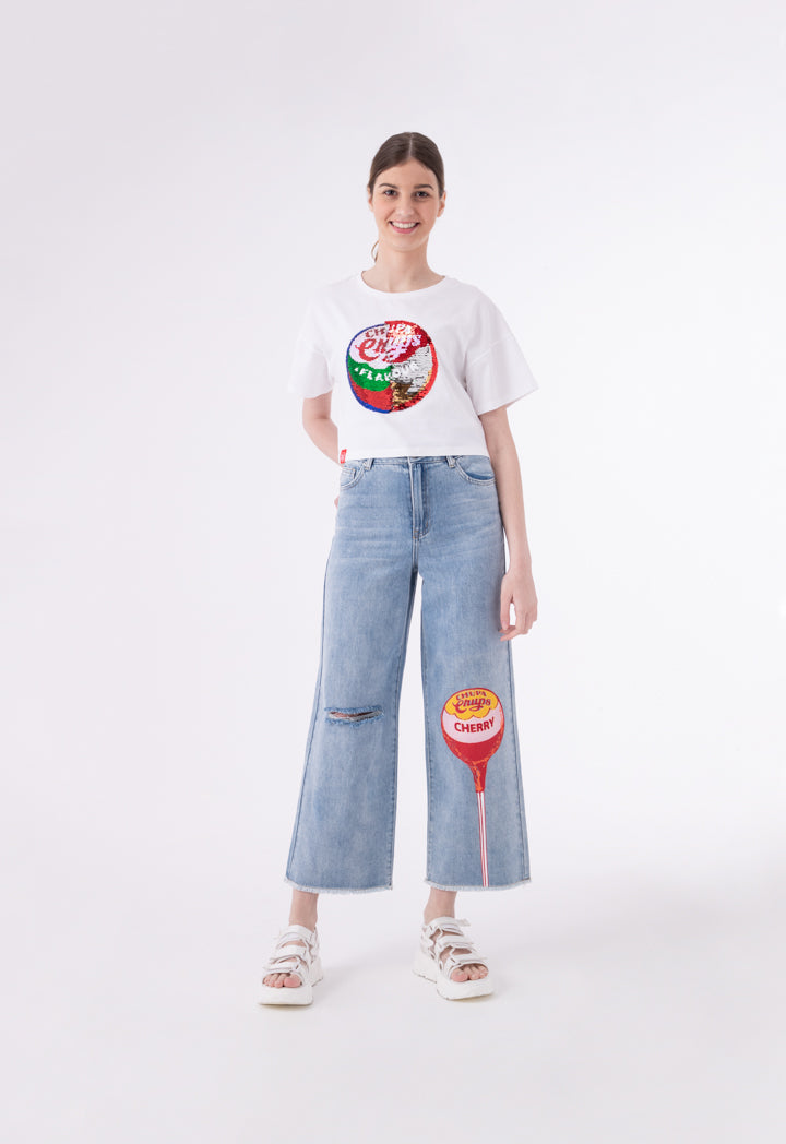 Chupa Chups Reversible Sequins T-Shirt