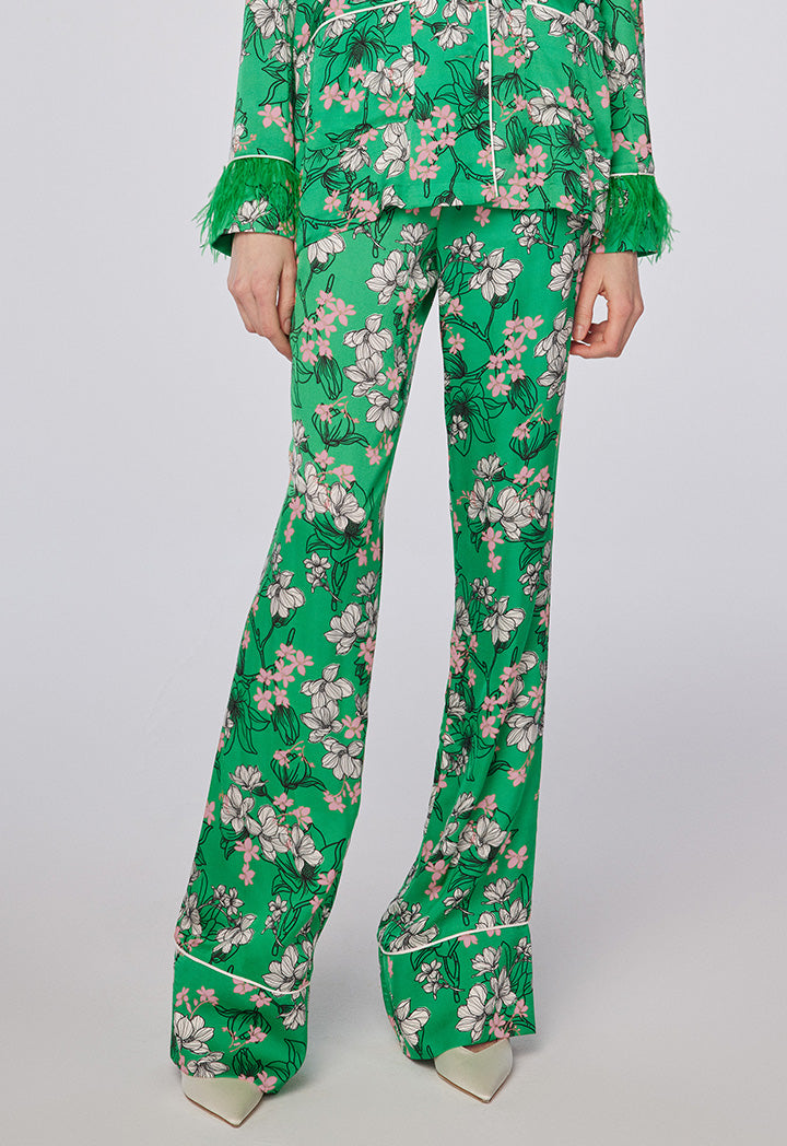 Chintz Floral Printed Trouser