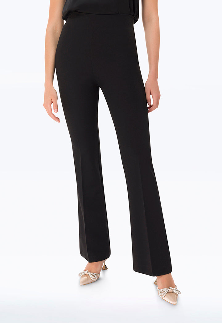 Long Formal Solid Trouser