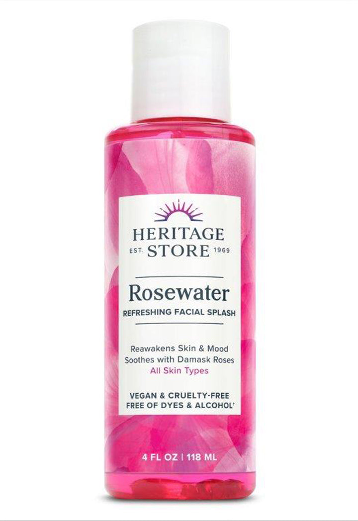 Heritage Store Rose Petals Rosewater 4 fl oz (118 ml)