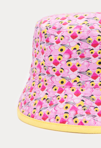 Pink Panther Printed Twill Bucket Hat