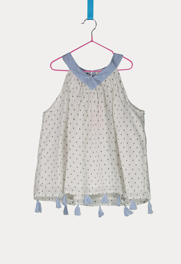 Dobby Overlay Dress Set