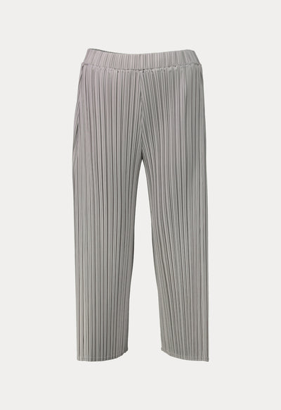 Straight Leg Pleated Trouser