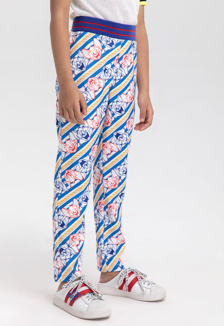 Tom And Jerry Printed Skinny Pants