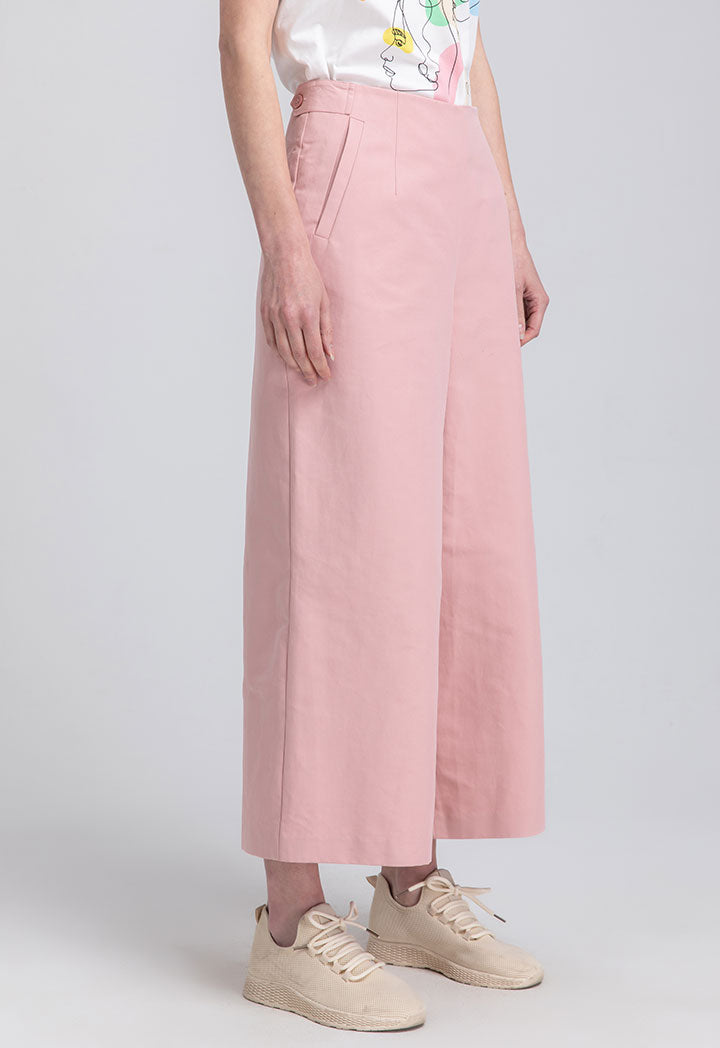 Wide Leg Straight Cut Culottes