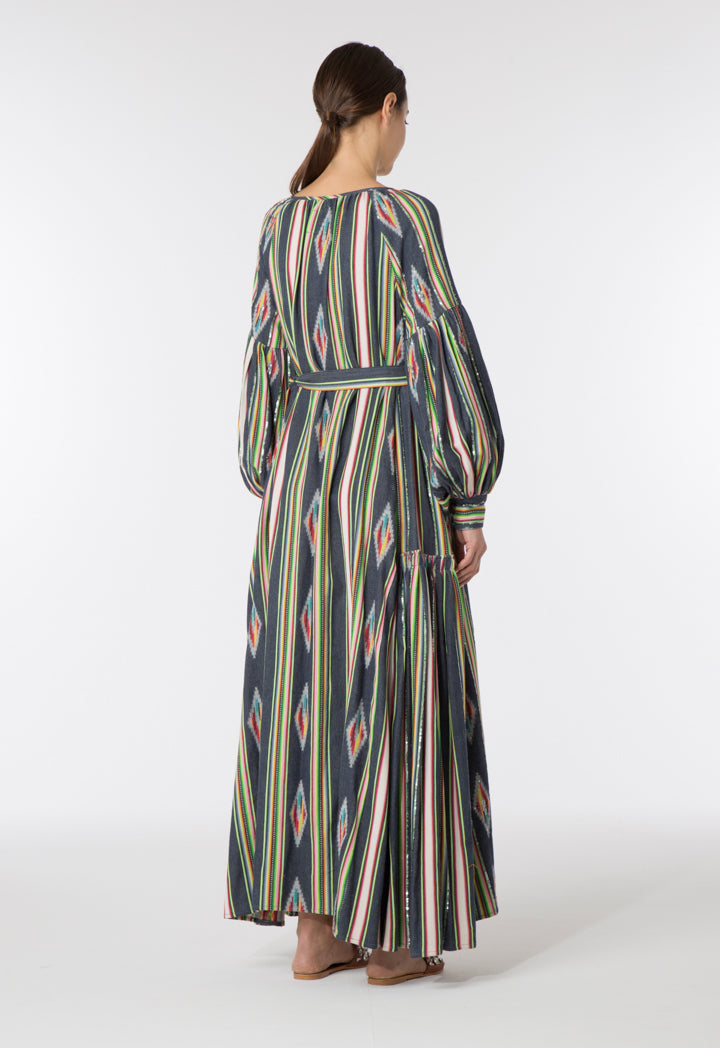 Multi Color Striped Dress