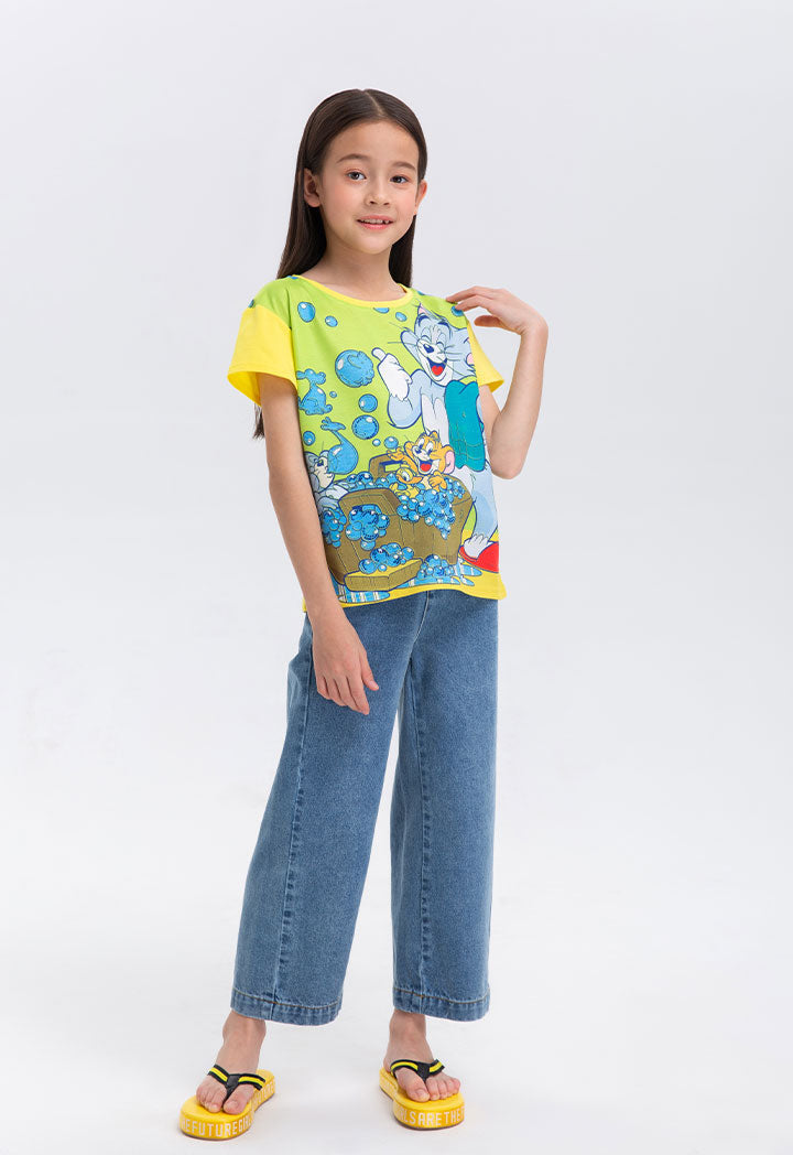 Tom And Jerry Denim Pants