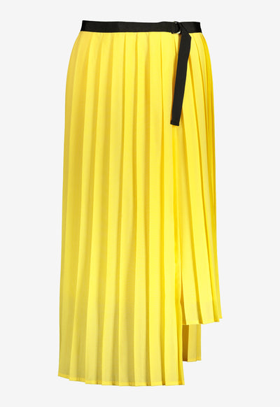 Wrap Around Pleated Skirt