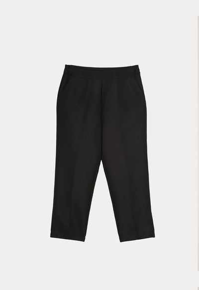 Long Solid Formal Trouser