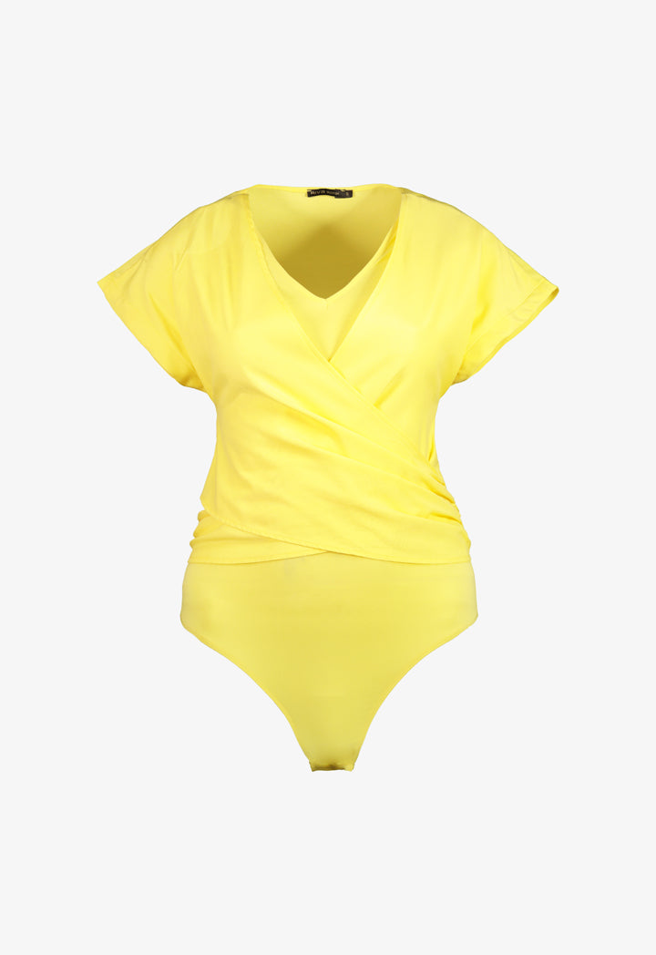 Bodysuit With Attach Cover Up