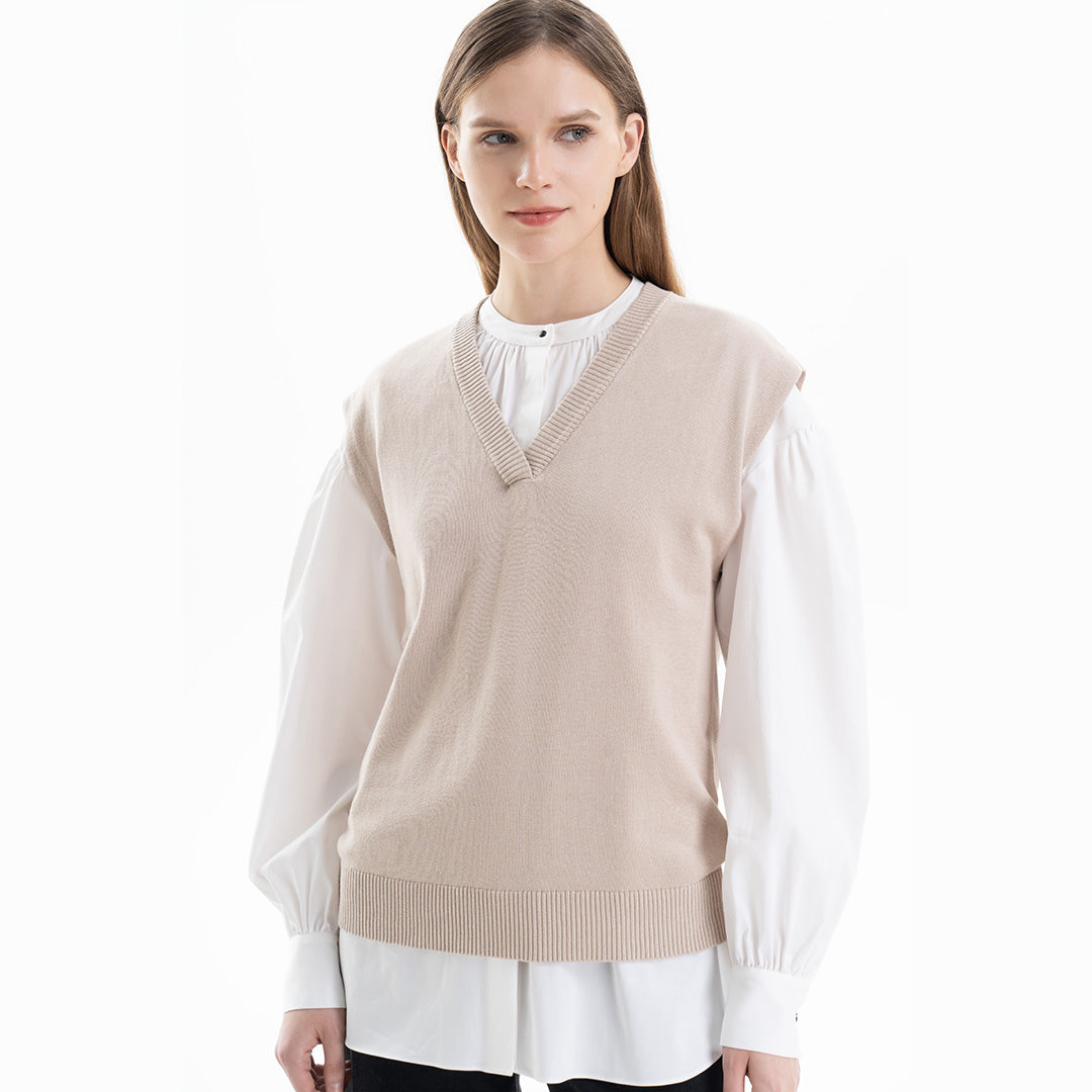 Knitted Solid Classic Shirt