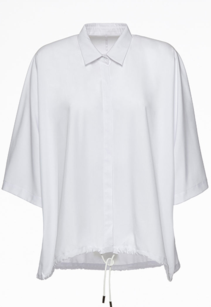 White Oversized Shirt - Fresqa