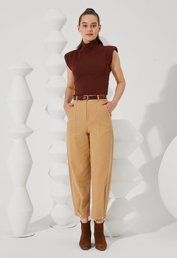 Padded Shoulder Top - Fresqa