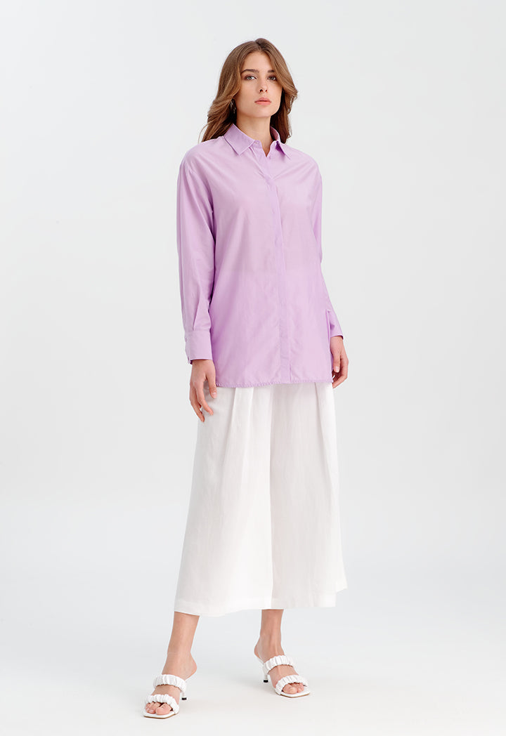 Wide Leg Culottes With Belt