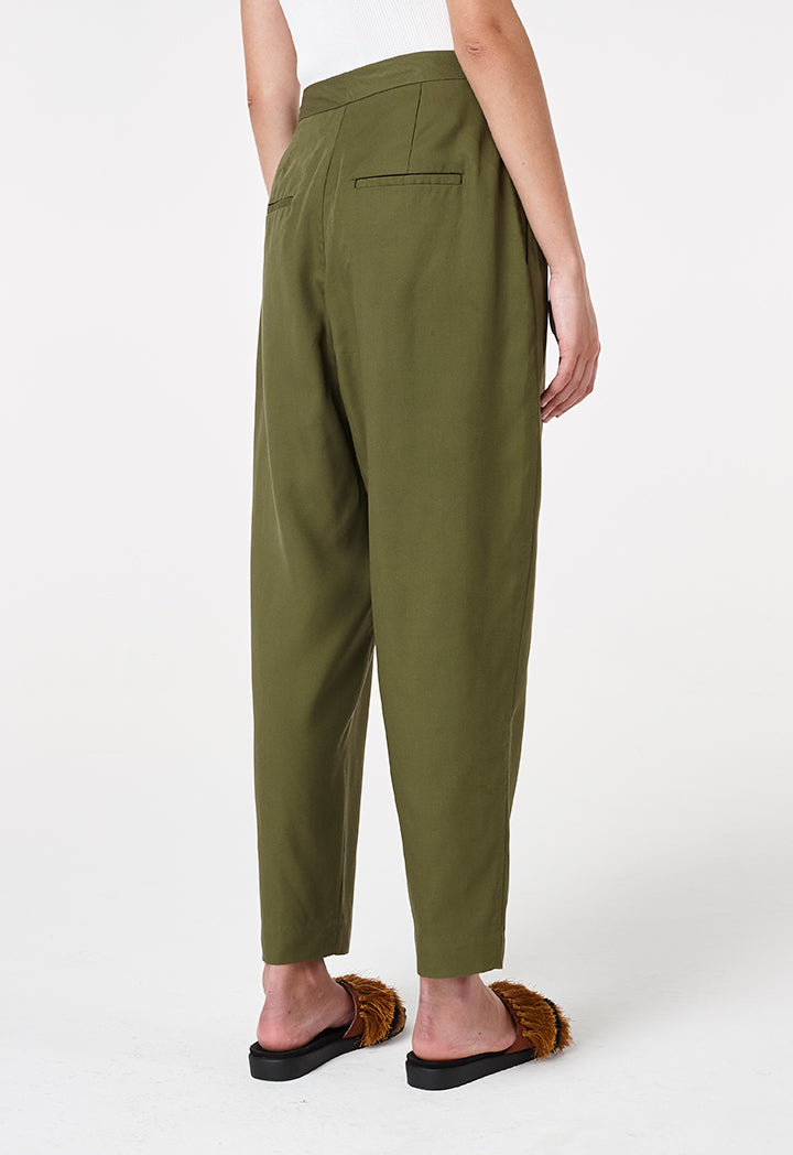 Olive Uniform Pants - Fresqa