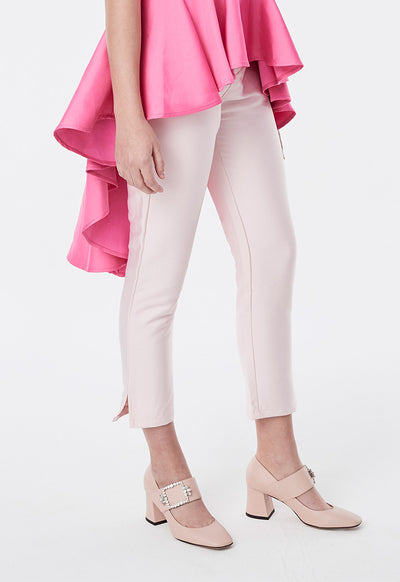 Straight Cut Pink Trouser