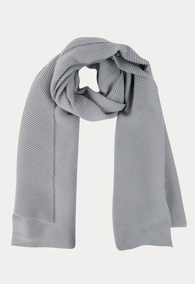 Textured Solid Winter Scarf